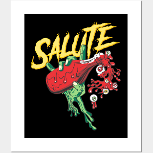 Salute Posters and Art